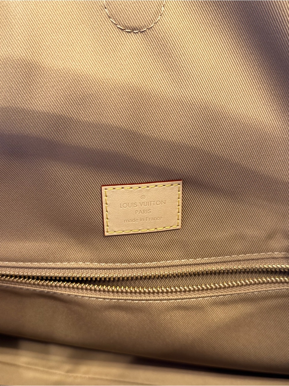 Louis Vuitton Monogram Canvas Shoulder Hobo with Red-Trim Handle - Picture 9 of 9